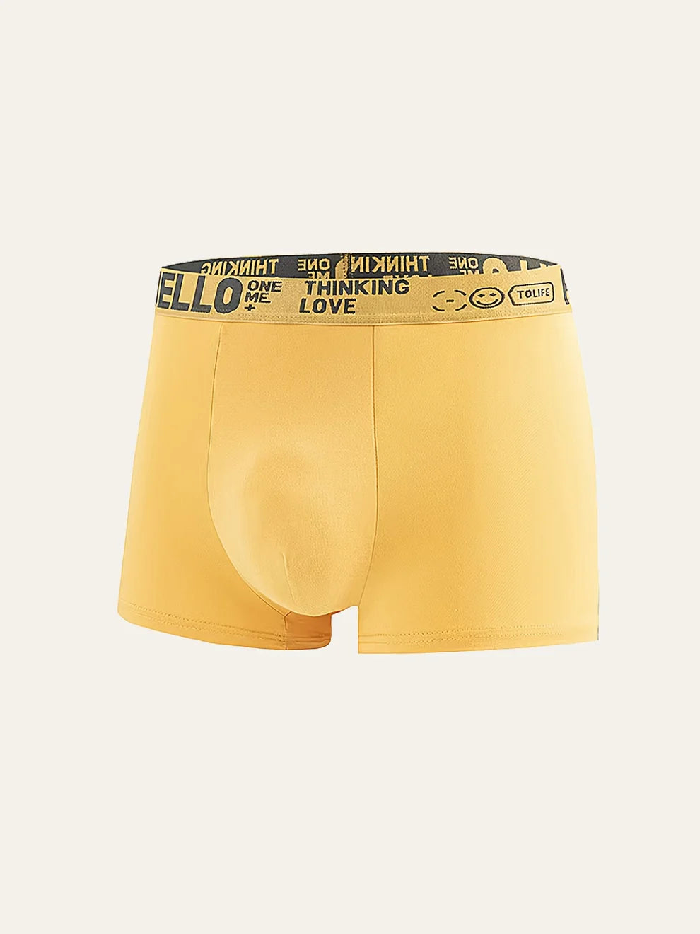 10pcs Fashionable Breathable Men's Flat-Cut Underpants