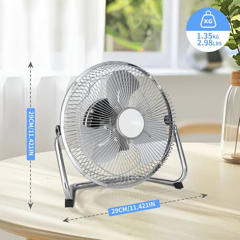 20" 3-Speed Heavy Duty Metal Cradle Floor Fan