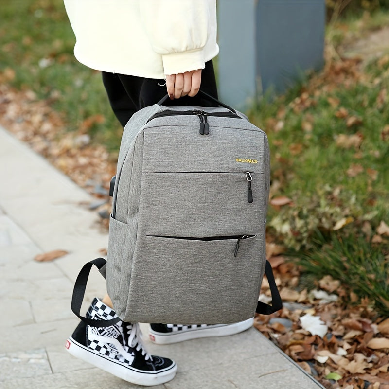 Travel Notebook Style Laptop Backpack