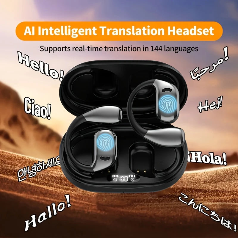 3-in-1 language translation headset