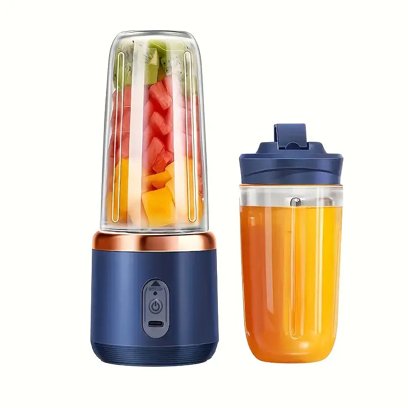 2-in-1 portable blender and juicer