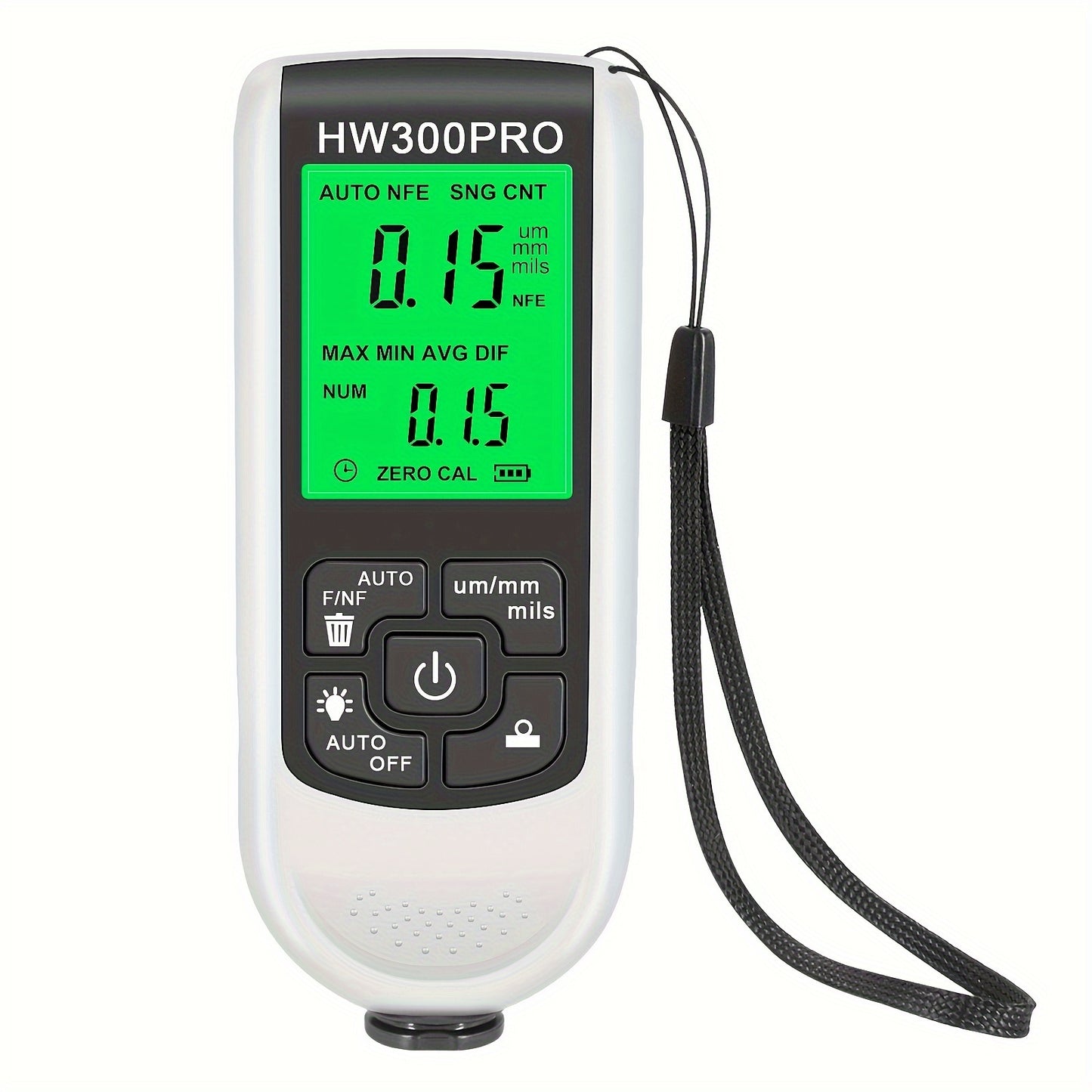 0.1 Micron High-Precision HW-300PRO Coating Thickness Gauge