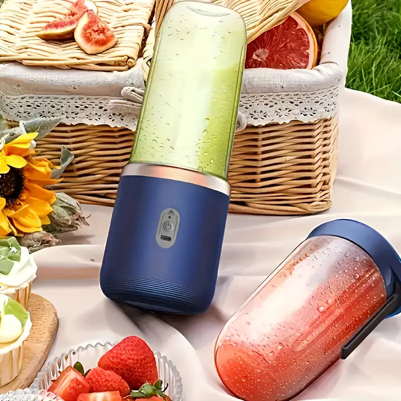 2-in-1 portable blender and juicer
