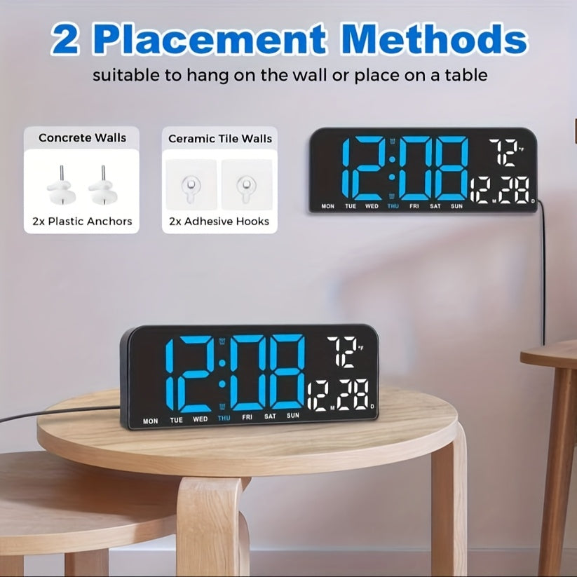Large Digital Alarm Clock