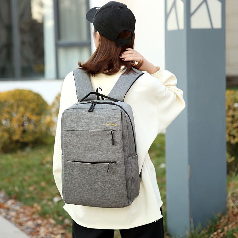 Travel Notebook Style Laptop Backpack