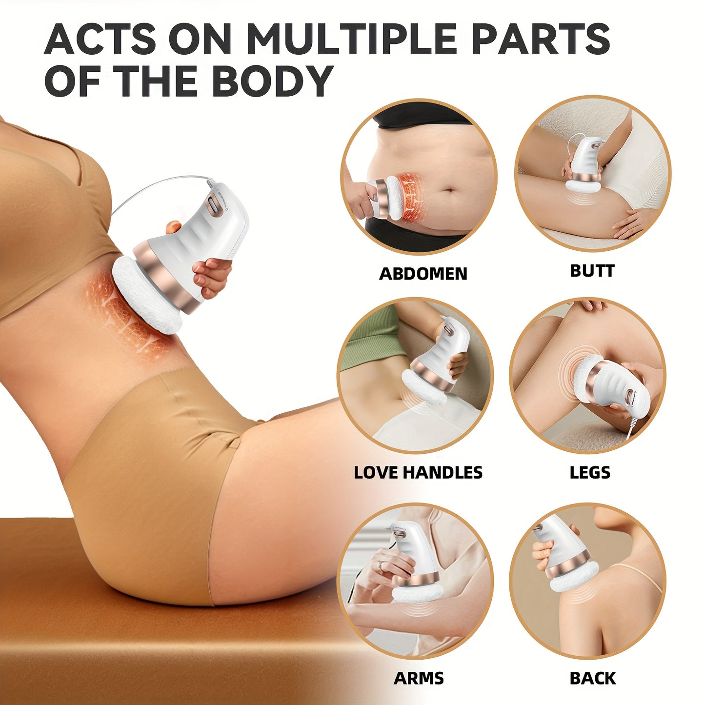 Adjustable Speed Electric Fat Pushing Massager