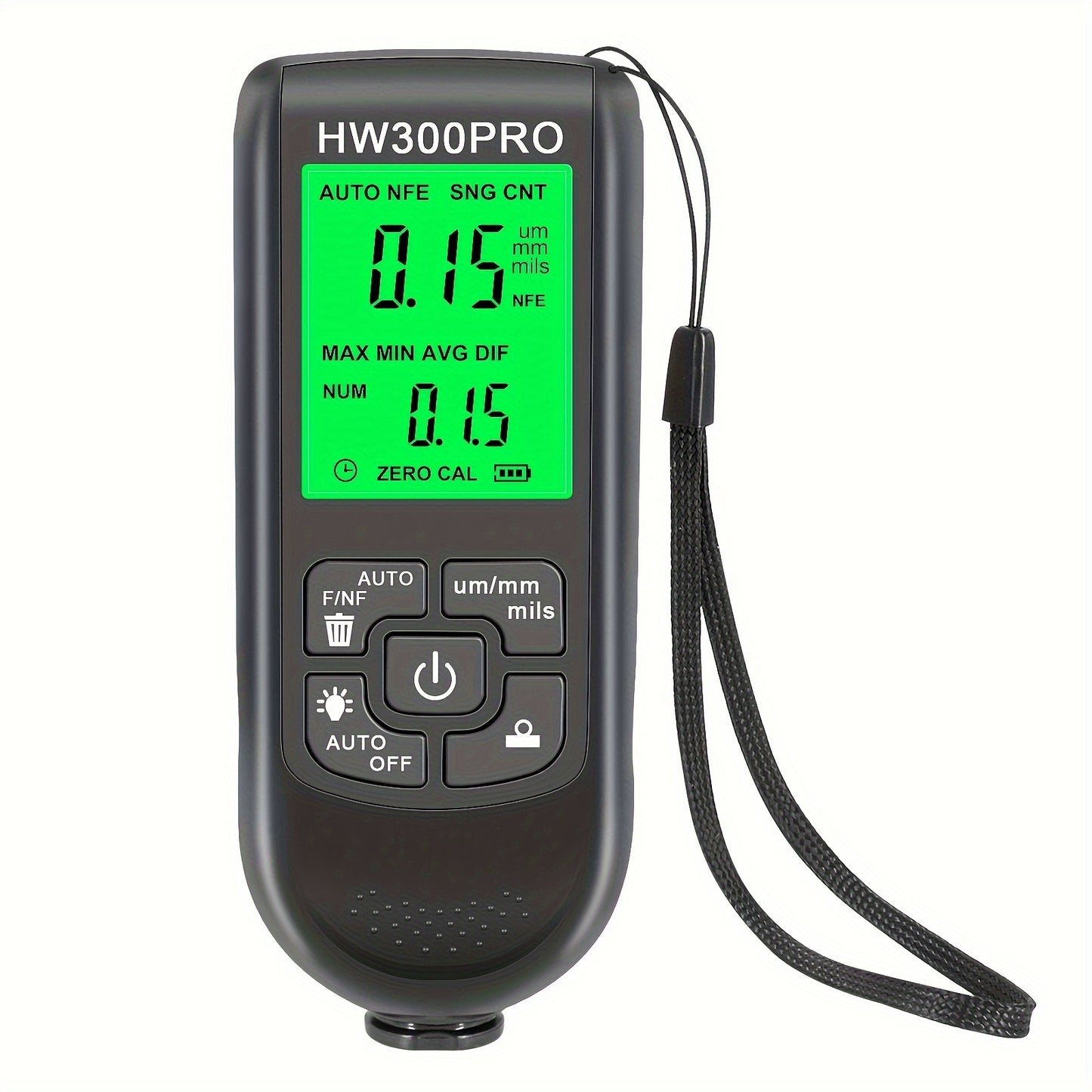 0.1 Micron High-Precision HW-300PRO Coating Thickness Gauge