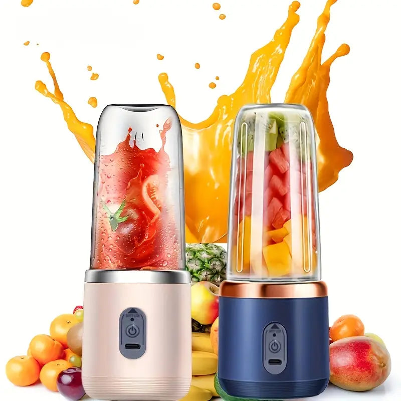 2-in-1 portable blender and juicer