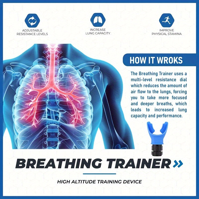 Enhance Lung Capacity Breathing Device