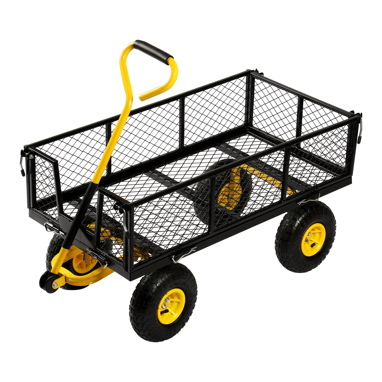 Four-wheel multifunctional garden cart