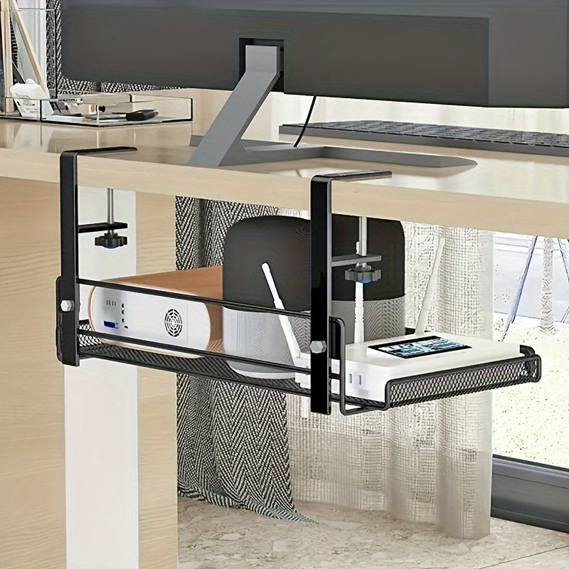[Adjustable Iron Rack] Adjustable Office Iron Desk Storage Rack
