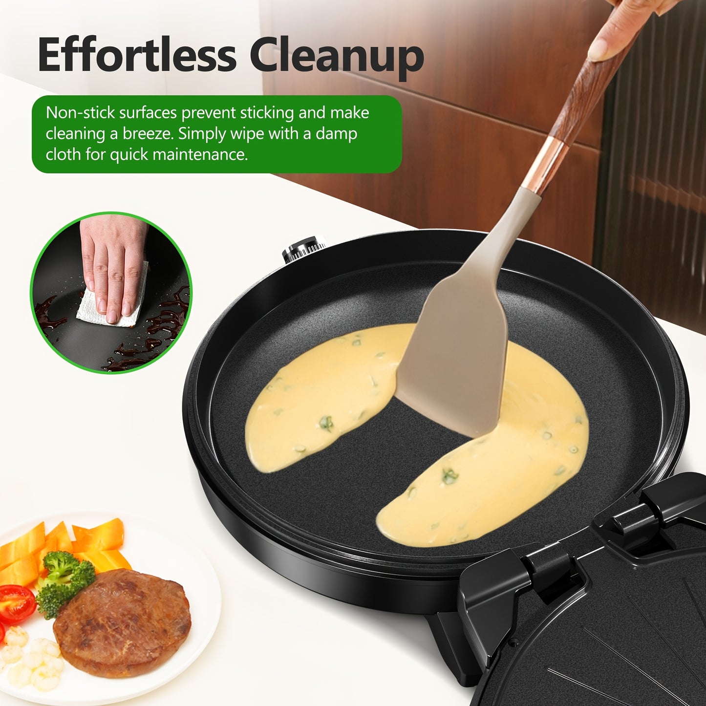 1500W Electric Smokeless Barbecue Grill