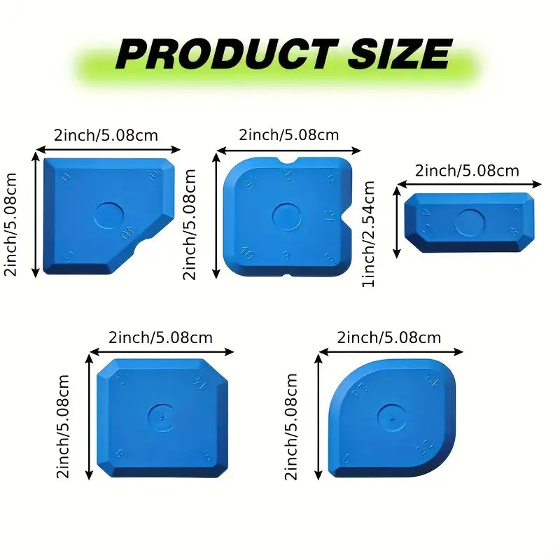 Silicone Sealant Finishing Kit Multi-Purpose Caulking Tool
