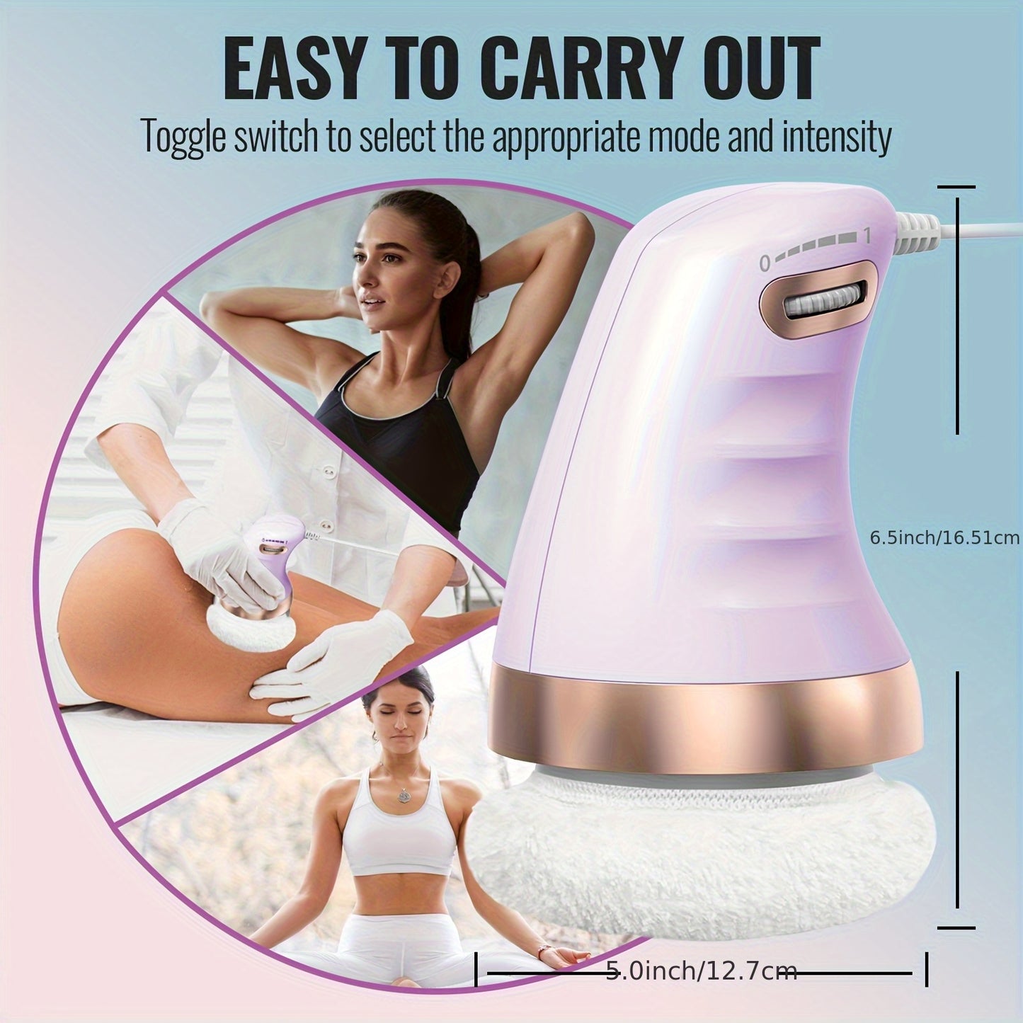 Adjustable Speed Electric Fat Pushing Massager