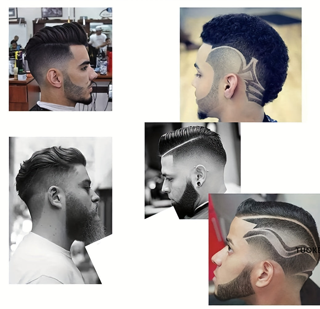 Men's Beard Shaping & Styling Tool with Comb