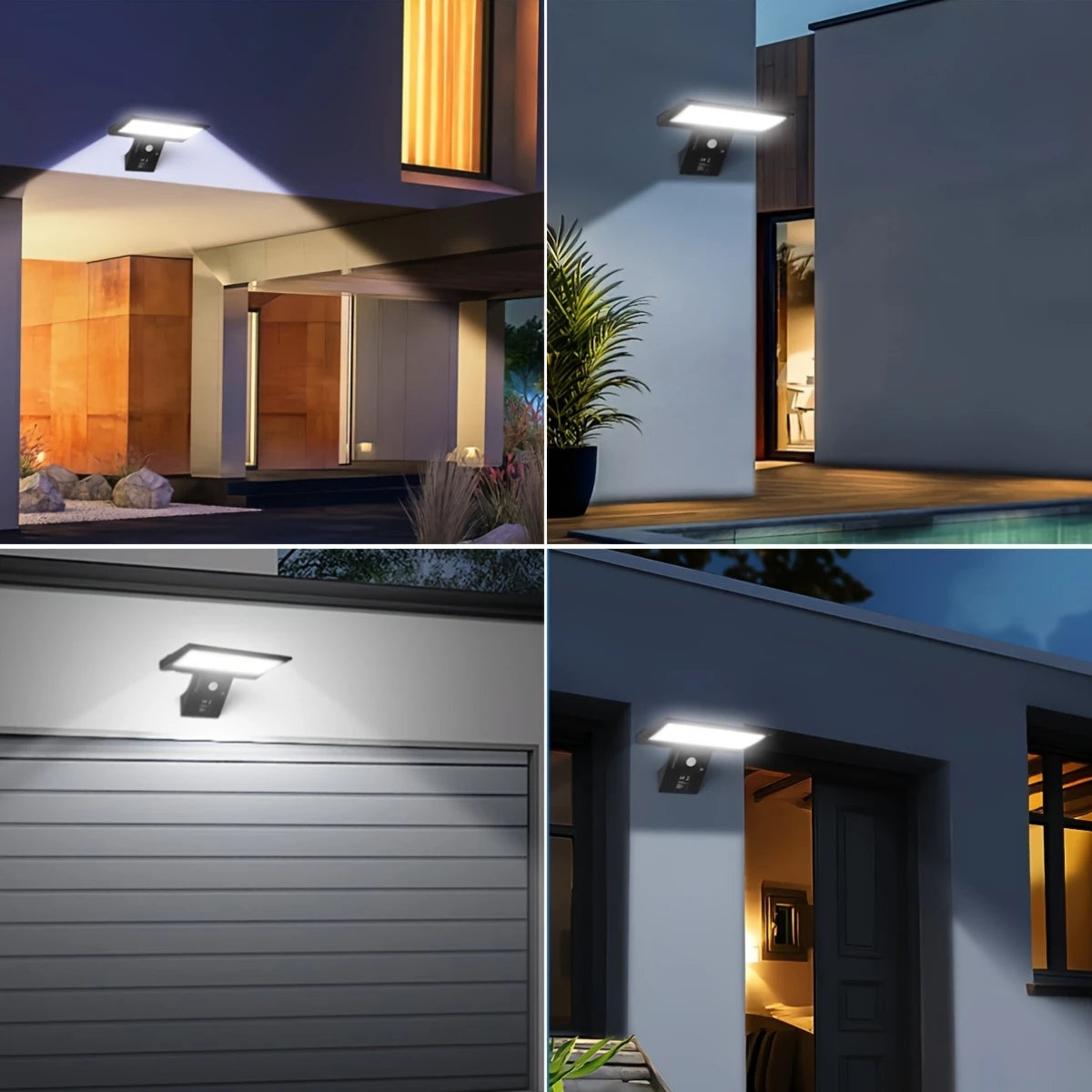 Solar Motion Sensor Wall Light