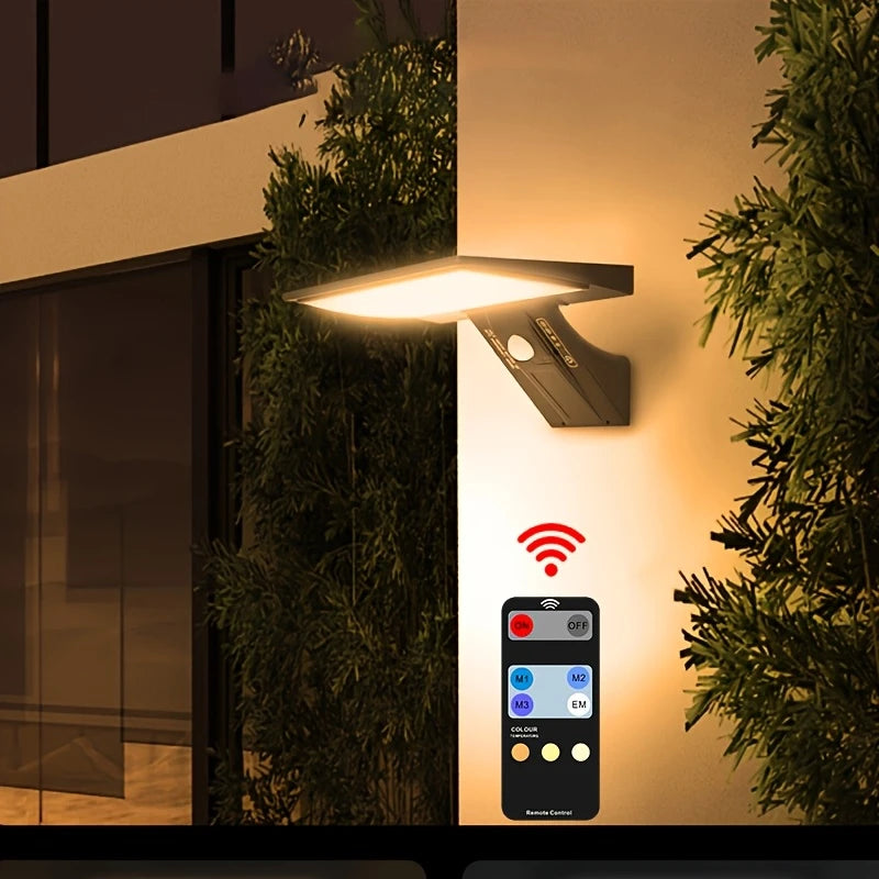 Solar Motion Sensor Wall Light