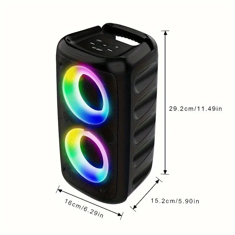 Wireless Speaker with 1 Wired Microphone