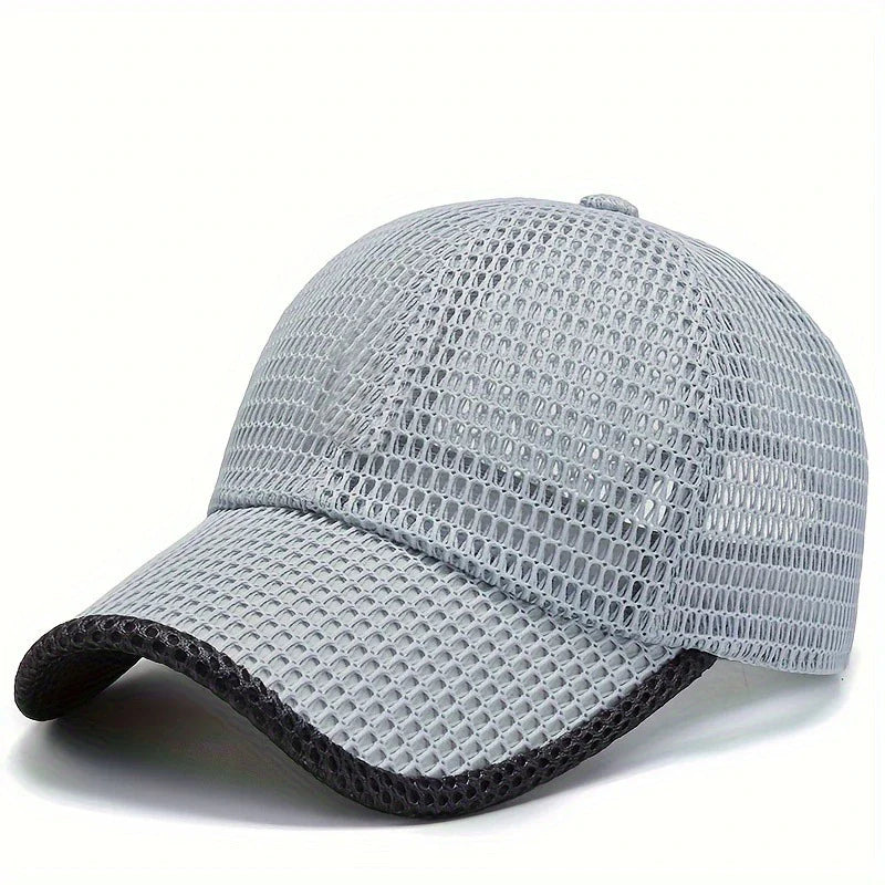 2pcs Men's Breathable Mesh Baseball Cap