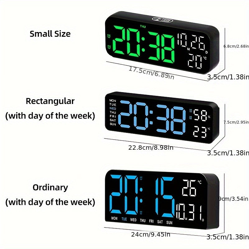 Large Digital Alarm Clock