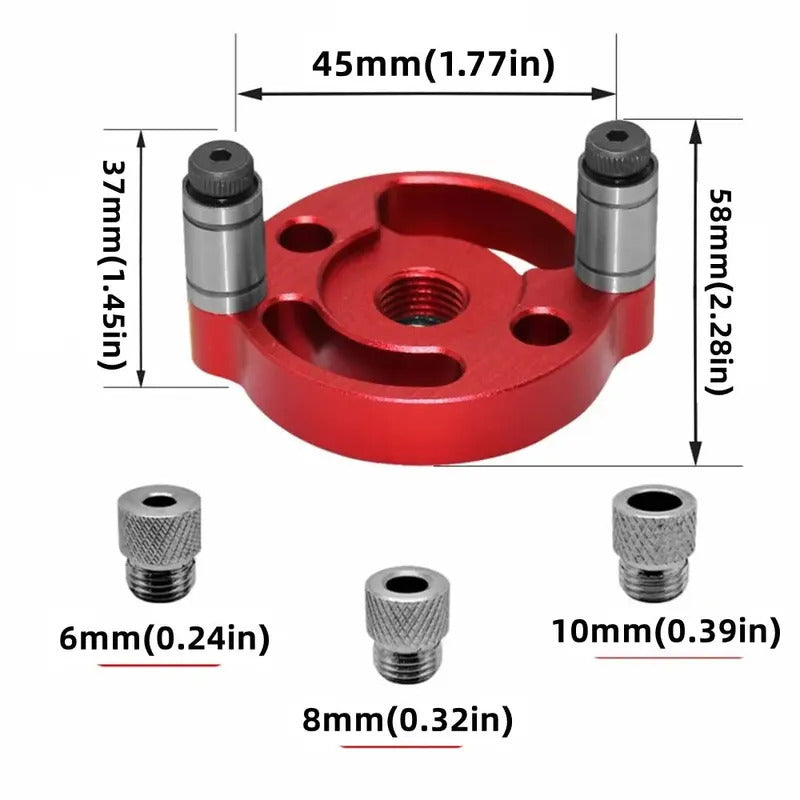 Woodworking Pocket Hole Jig 6/8/10mm